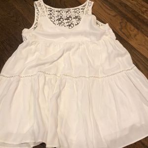 American eagle white sundress